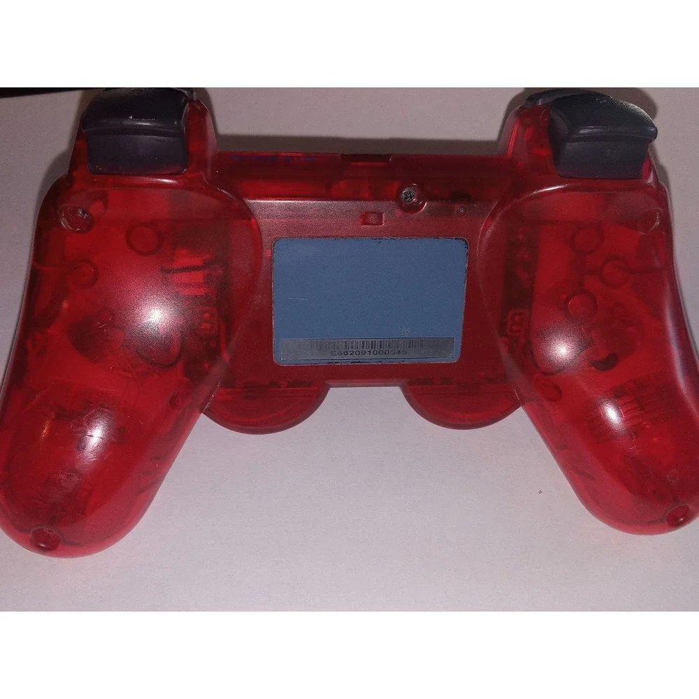 Official Sony DualShock 3 Wireless Controller – Crystal Red / Clear Red